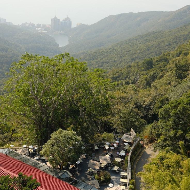 Entertainment zone at night in Germany